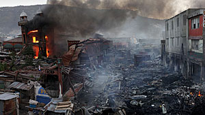 The January 2010 quake caused further damage to the Iron Market and killed several vendors.