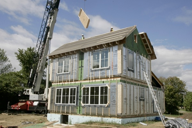 Habitat for Humanity house in Charlotte, Vermont