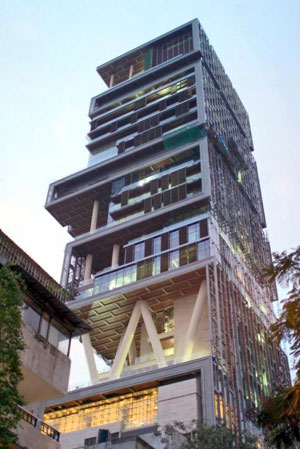Antilia Residential Tower in India