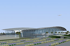 Domestic airport in chennai india
