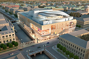 New Mariinsky Theatre in St. Petersburg
