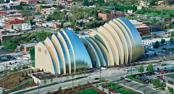 Kauffman Center for the Performing Arts, Kansas City, Missouri.