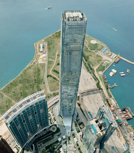 architectural design architectural firm International Commerce Centre, Hong Kong, Kowloon, KPF